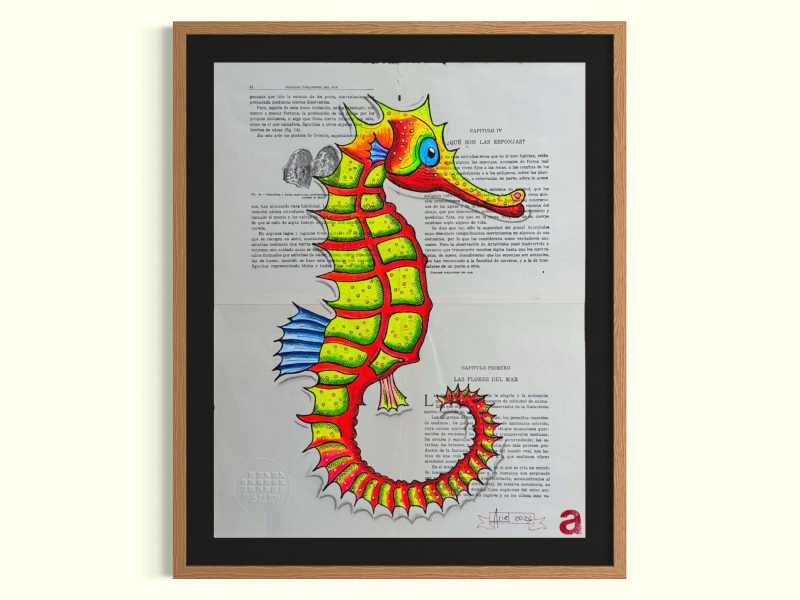 Yellow Seahorse