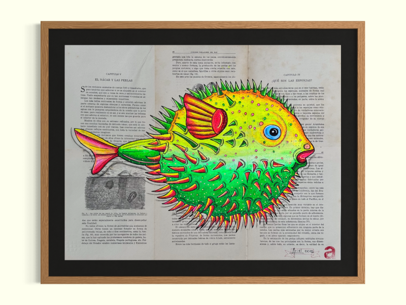 Puffer Fish (Green)