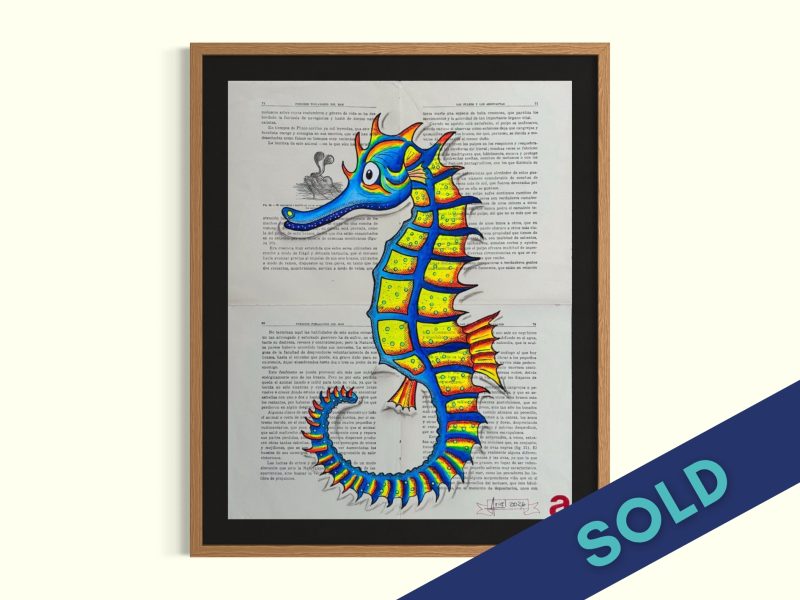 Blue Seahorse
